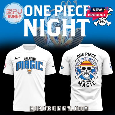 One Piece x Orlando Magic White Edition Hoodie