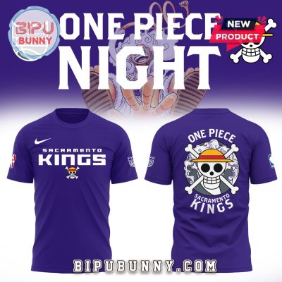 One Piece x Sacramento Kings 2025 Nike Hoodie