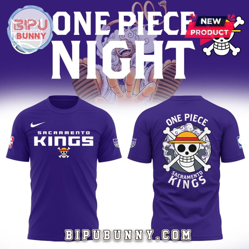 One Piece x Sacramento Kings 2025 Nike Hoodie