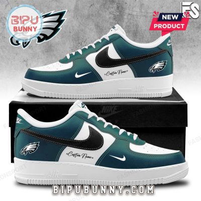 Philadelphia Eagles Custom Nike Air Force 1 Sneakers