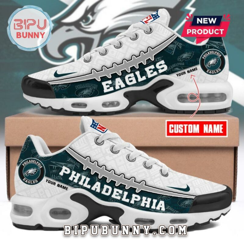 Philadelphia Eagles Custom Nike Air Max Sneakers