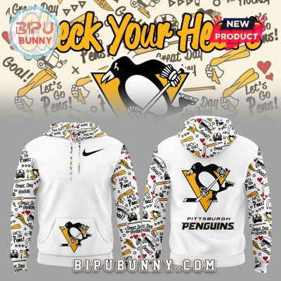 Pittsburgh Penguins Check Your Heart Hoodie Set