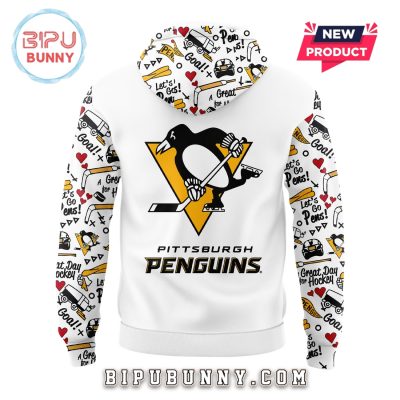 Pittsburgh Penguins Check Your Heart Hoodie Set