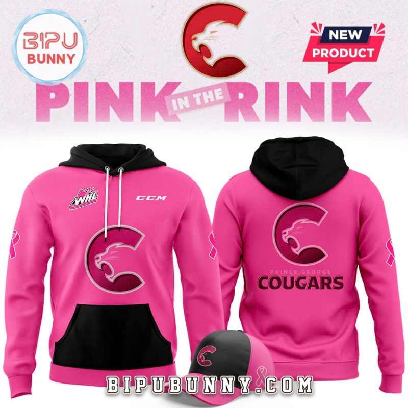 Prince George Cougars x Pink in the Rink Hoodie Set