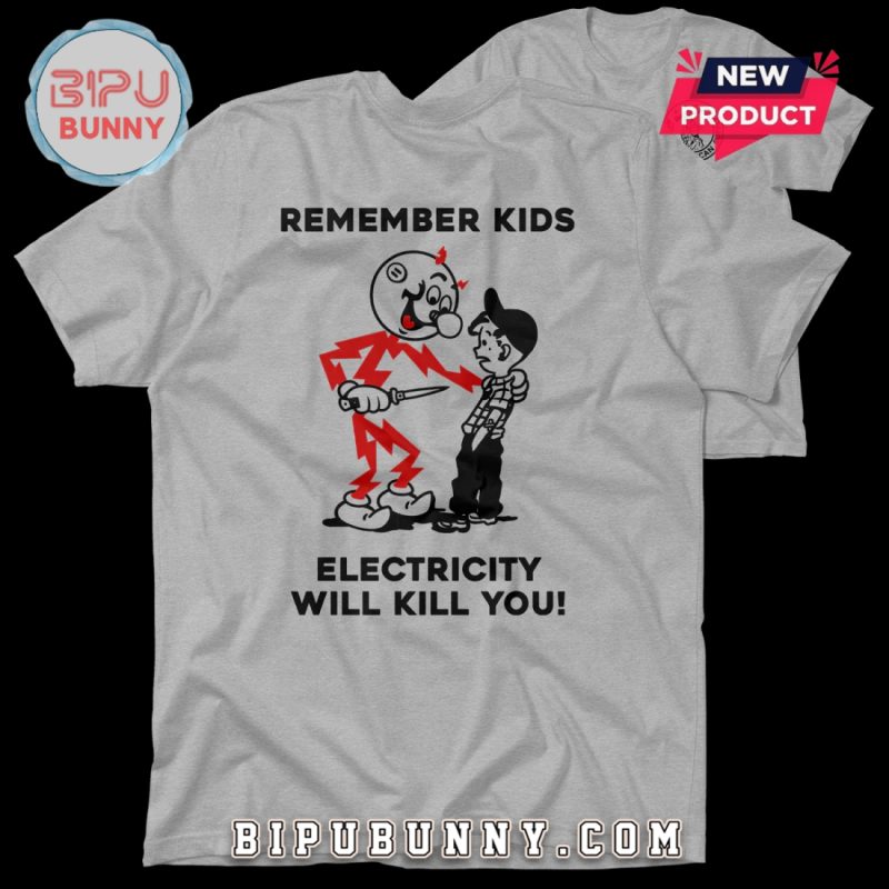 Remember Kids – Heather Gray T-Shirt