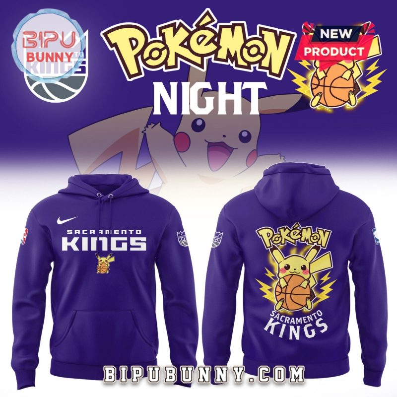 Sacramento Kings x Pokemon Night 2025 Hoodie