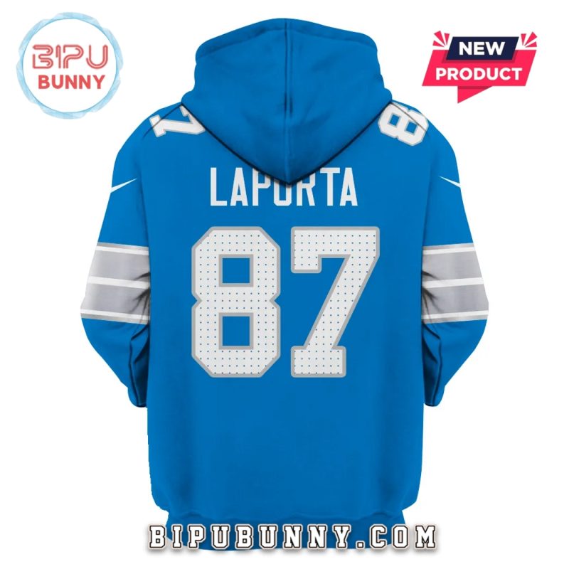 Sam LaPorta Detroit Lions Edition Hoodie Jersey