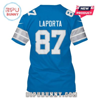 Sam LaPorta Detroit Lions Edition Hoodie Jersey