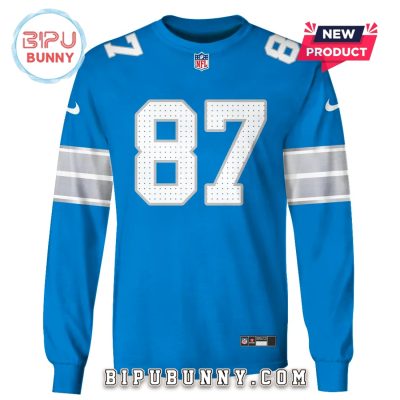 Sam LaPorta Detroit Lions Edition Hoodie Jersey