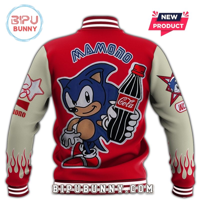 Sonic The Hedgehog x Cola Limited Baseball Jacket