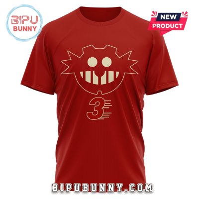 The Sonic Movie 3 Sonic Logo Red Shirt