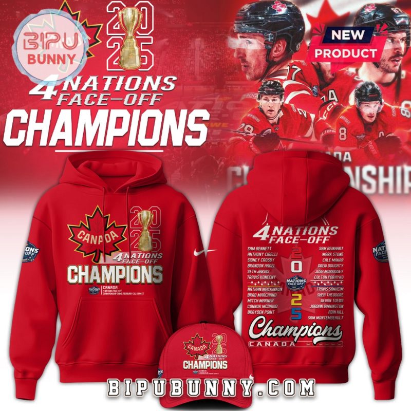 2025 Canada Hockey Face-Off Champions Hoodie Set