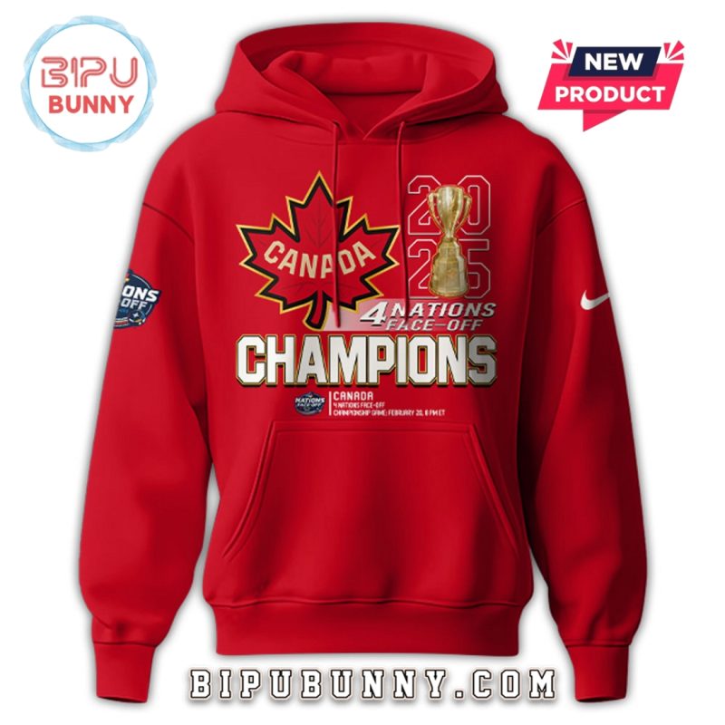 2025 Canada Hockey Face-Off Champions Hoodie Set