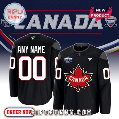 2025 Canada Nations Face-Off Custom Third Hockey Jersey