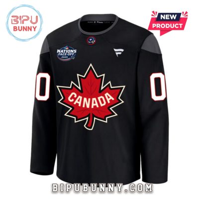 2025 Canada Nations Face-Off Custom Third Hockey Jersey