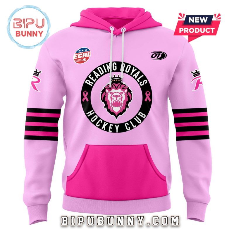 2025 Reading Royals Pink In The Rink Hoodie