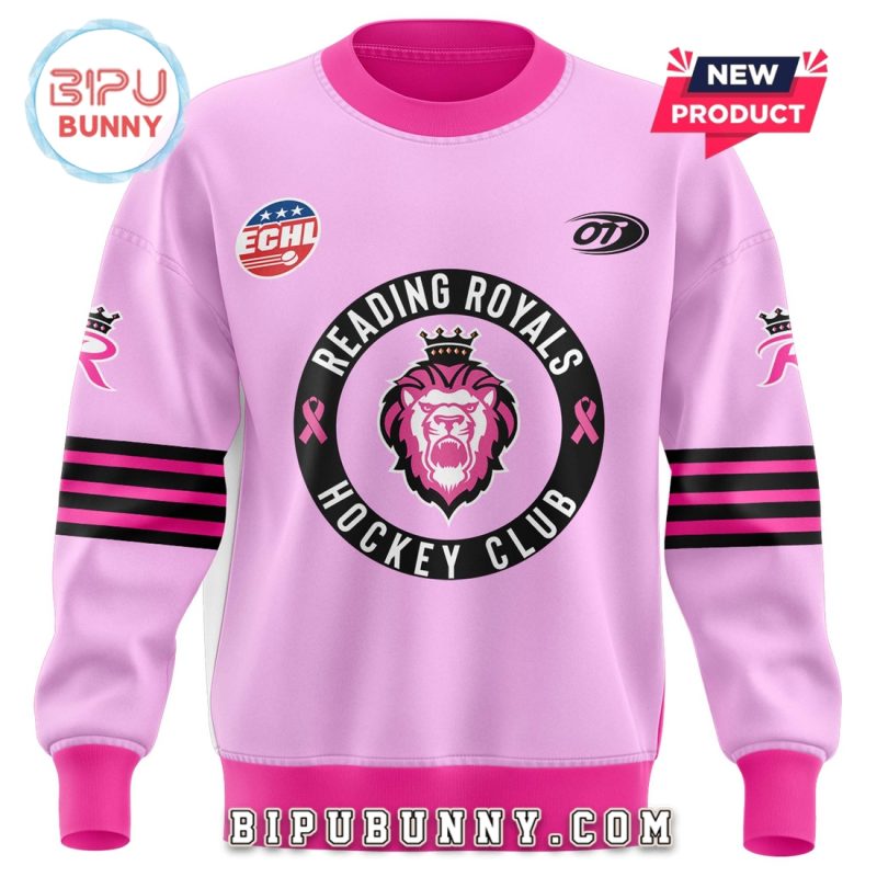 2025 Reading Royals Pink In The Rink Hoodie