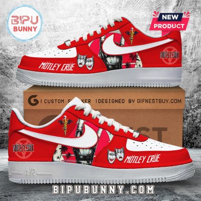 2025 Mötley Crüe Band Tour Air Force 1 Sneakers