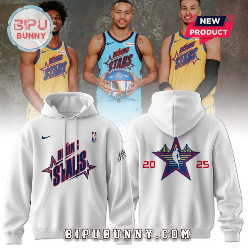 2025 NBA All Stars New Collection White Hoodie