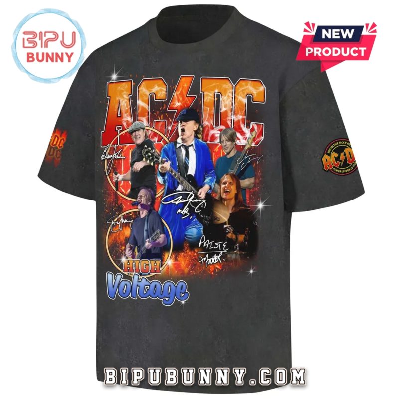 ACDC Fire High Voltage Shirt