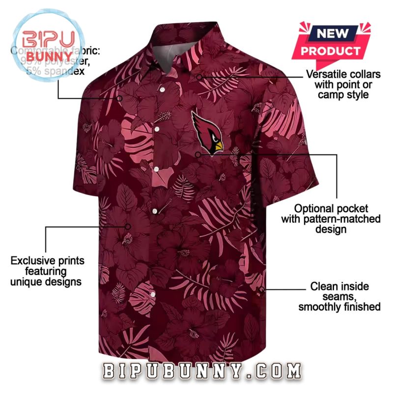 Arizona Cardinals Jungle Vibes Hawaiian Shirt