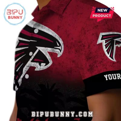 Atlanta Falcons Custom Sunset Pattern Hawaiian Shirt