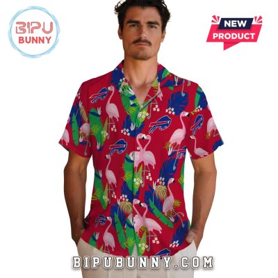 Buffalo Bills Flamingo Foliage Hawaiian Shirt