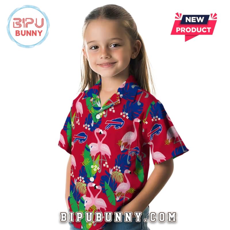 Buffalo Bills Flamingo Foliage Hawaiian Shirt