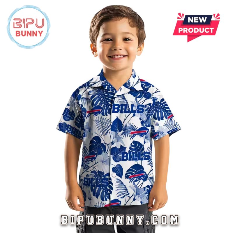 Buffalo Bills Tropical Plants Hawaiian Shirt