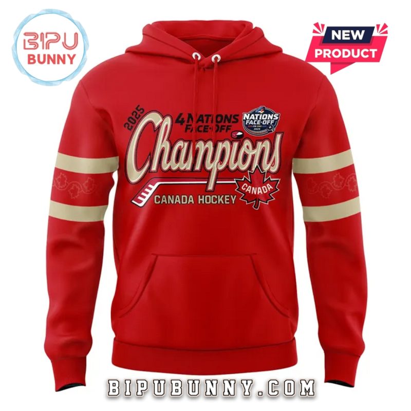 Canada Hockey Nations Face-Off Champions Hoodie