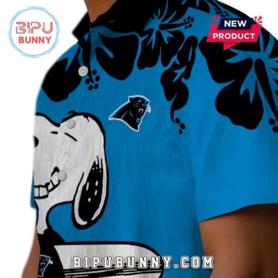 Carolina Panthers Snoopy Surf Hawaiian Shirt