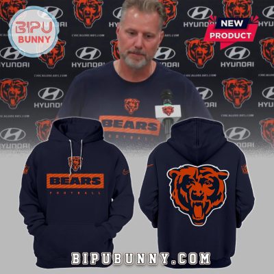 Chicago Bears 2025 Coach Matt Eberflus Nike Hoodie