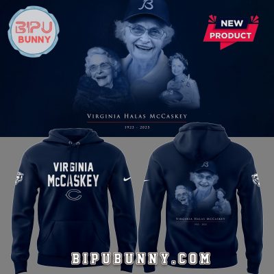 Chicago Bears 2025 Nike R.I.P Virginia Halas McCaskey Hoodie