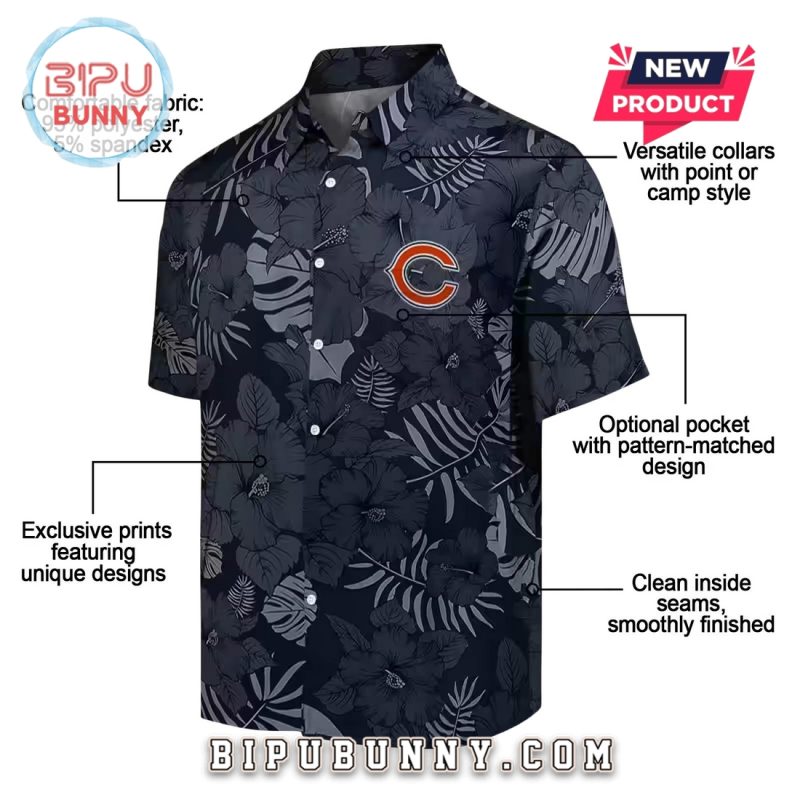 Chicago Bears Jungle Vibes Hawaiian Shirt