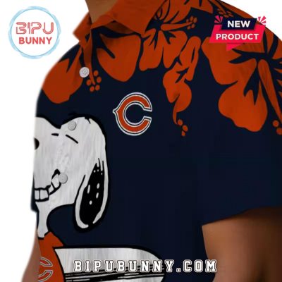 Chicago Bears Snoopy Surf Hawaiian Shirt