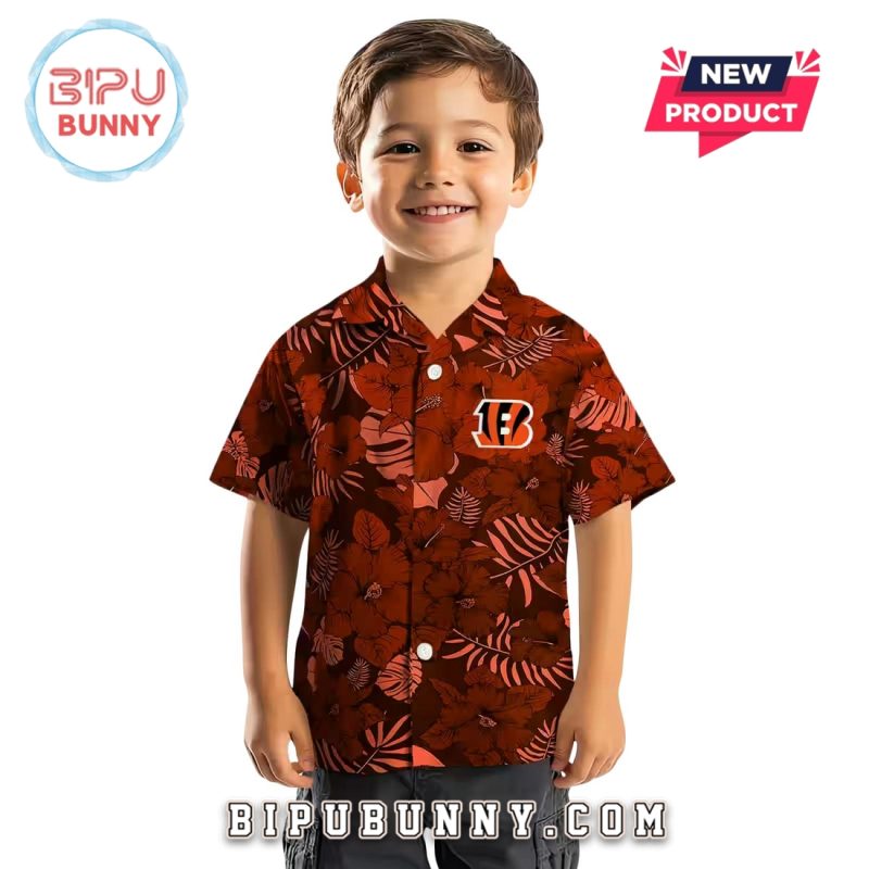 Cincinnati Bengals Jungle Vibes Hawaiian Shirt