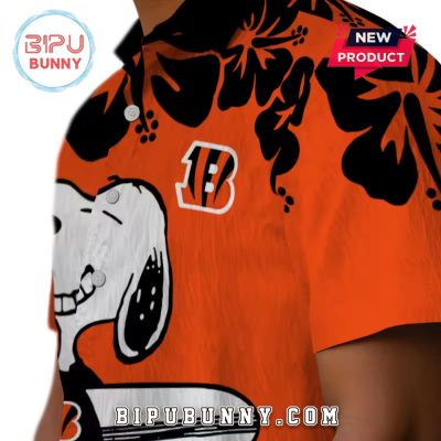 Cincinnati Bengals Snoopy Surf Hawaiian Shirt