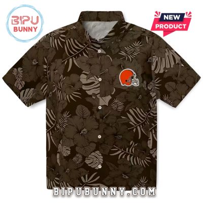 Cleveland Browns Jungle Vibes Hawaiian Shirt