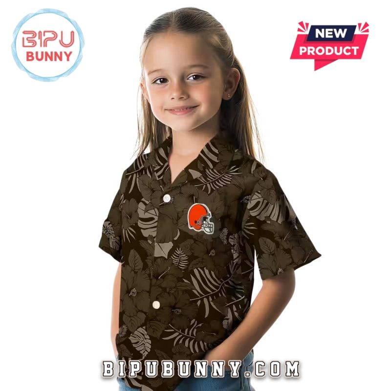 Cleveland Browns Jungle Vibes Hawaiian Shirt