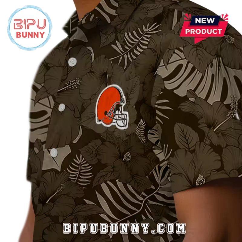 Cleveland Browns Jungle Vibes Hawaiian Shirt
