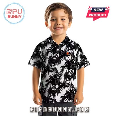 Cleveland Browns Palm Motifs Hawaiian Shirt