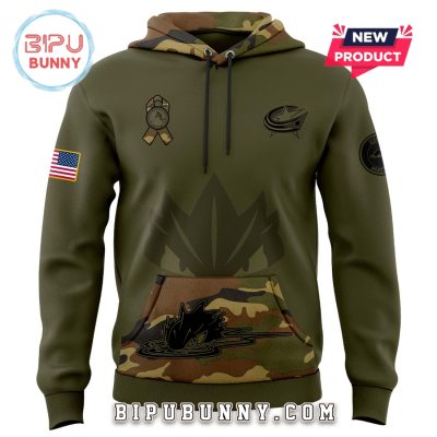 Cleveland Monsters Camo Nike Salute to Service Hoodie