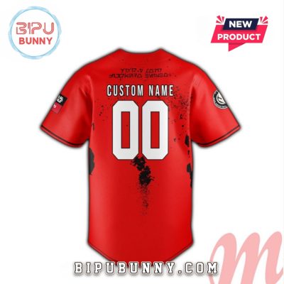 Custom Diablos Rojos del México X STAR WARS Baseball Jersey