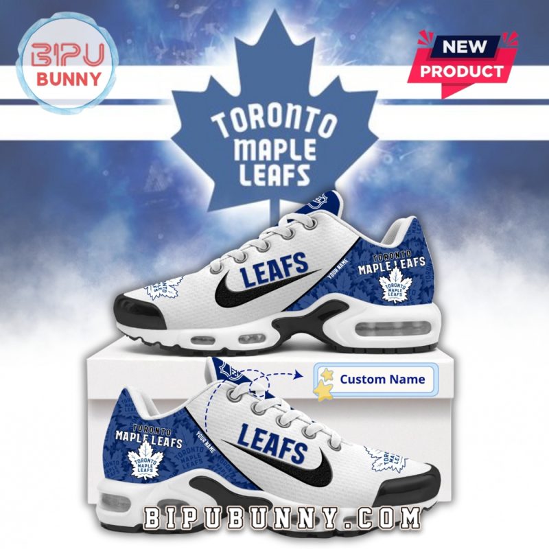 Custom Toronto Maple Leafs Nike Air Max Plus Shoes