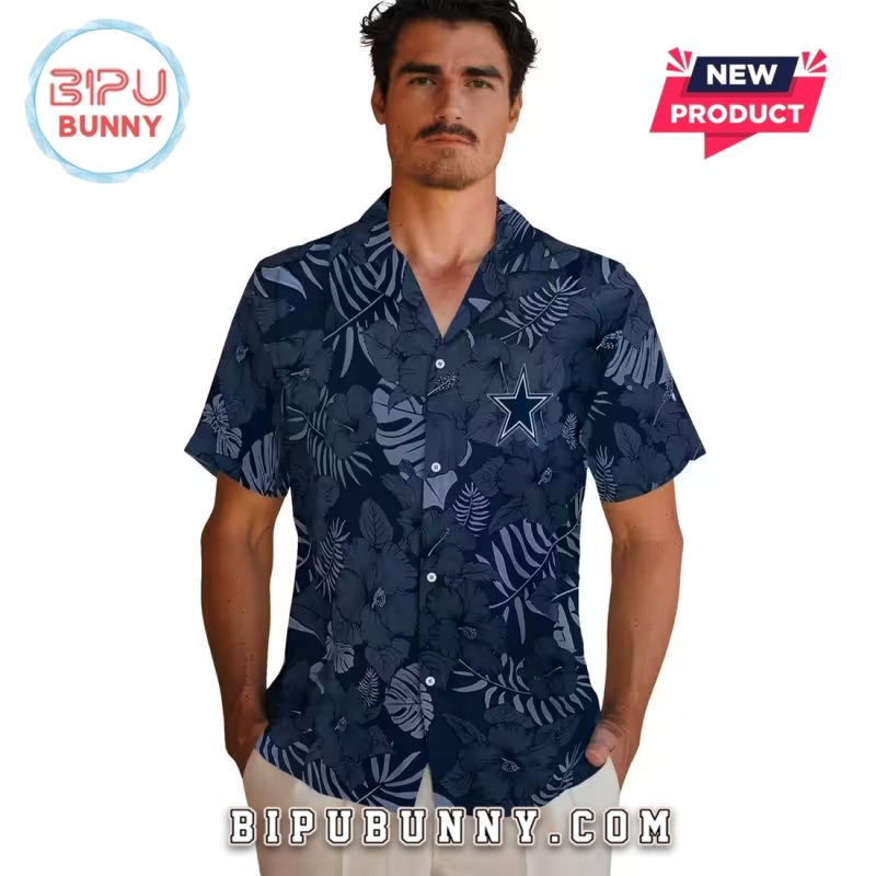Dallas Cowboys Jungle Vibes Hawaiian Shirt