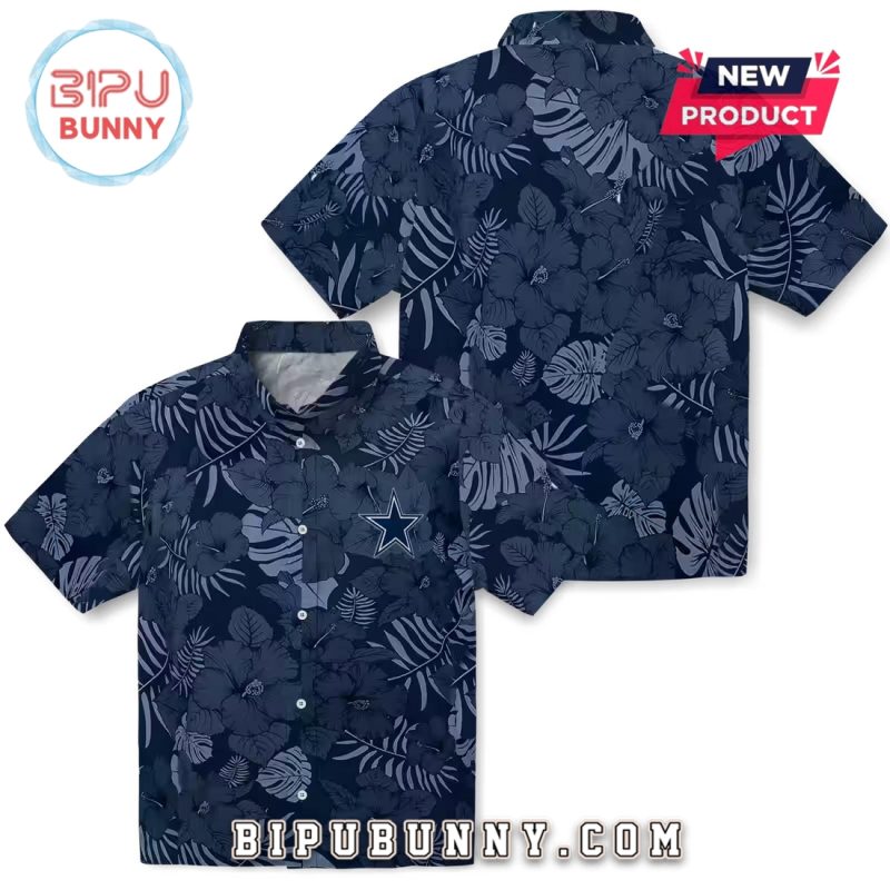 Dallas Cowboys Jungle Vibes Hawaiian Shirt