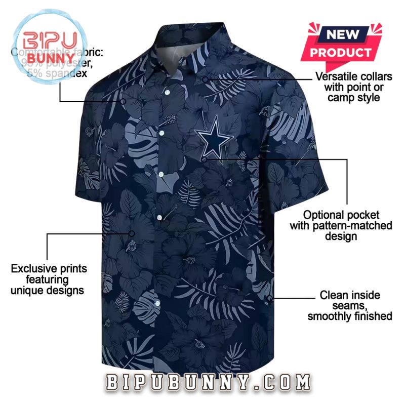Dallas Cowboys Jungle Vibes Hawaiian Shirt
