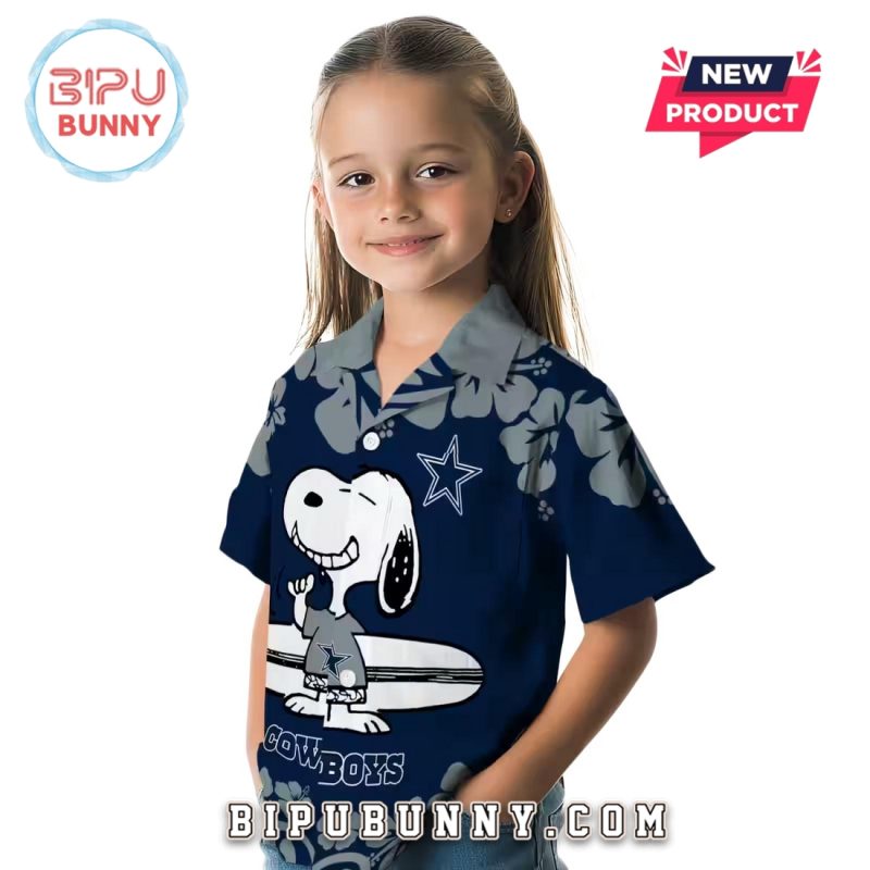 Dallas Cowboys Snoopy Surf Hawaiian Shirt