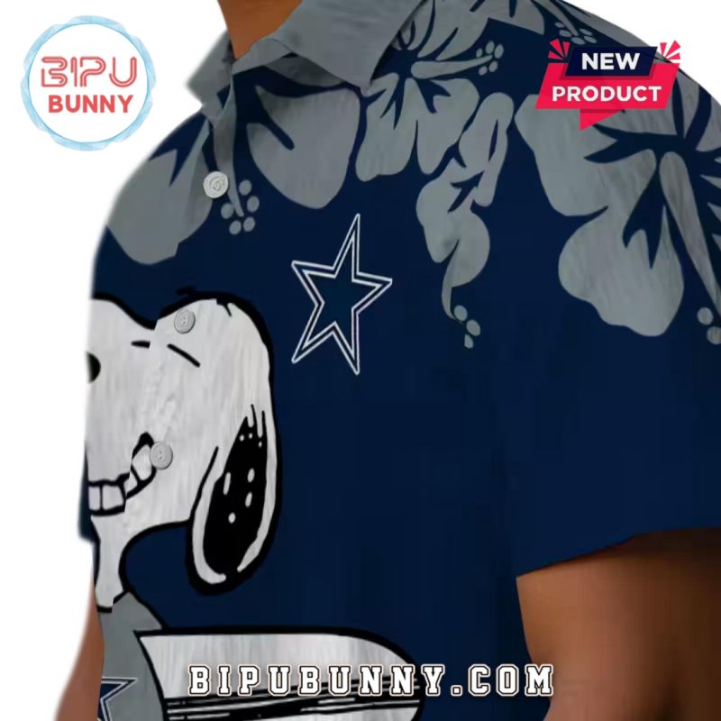 Dallas Cowboys Snoopy Surf Hawaiian Shirt