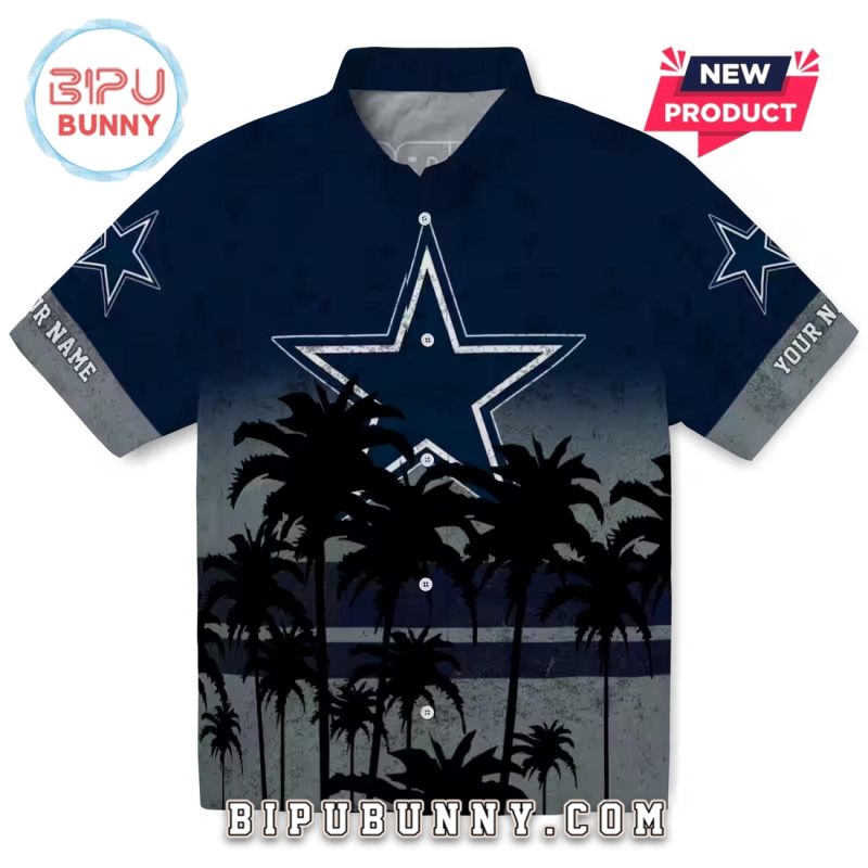 Dallas Cowboys Sunset Pattern Hawaiian Shirt